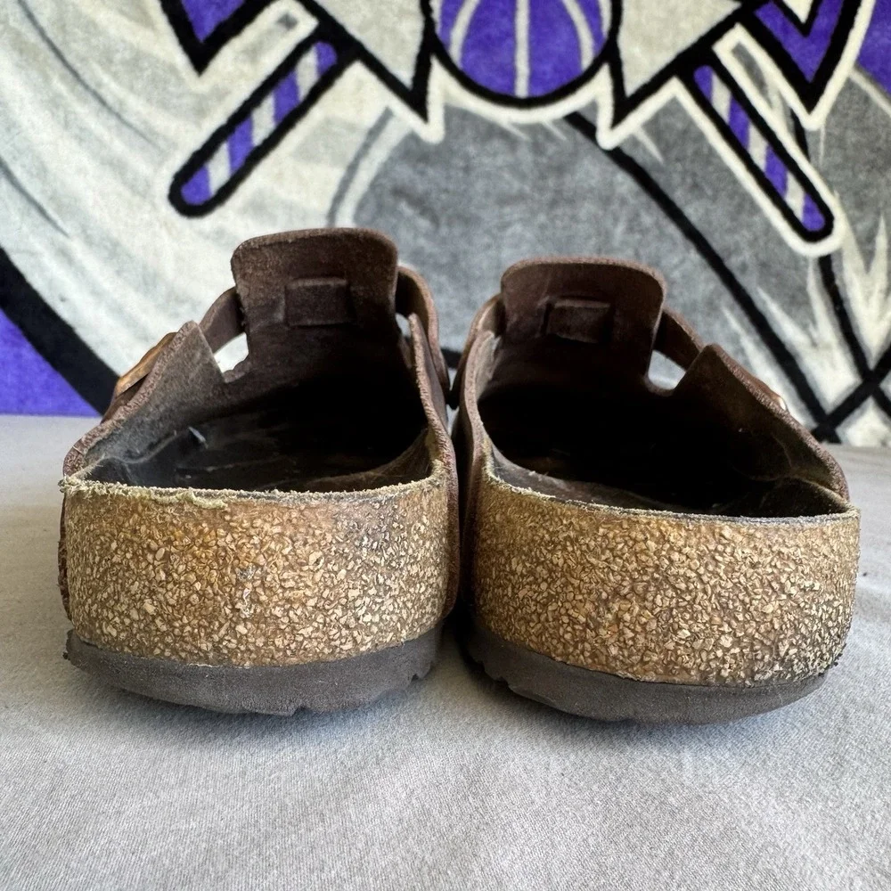 Birkenstock boston brown